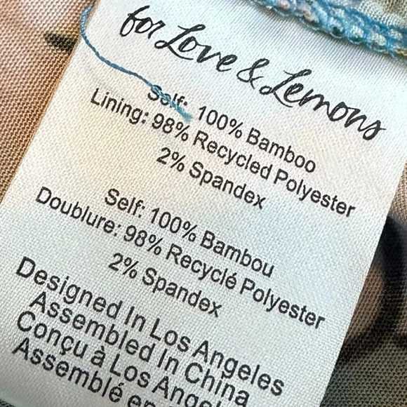 For Love And Lemons | Floral Wrap Mini Dress | S - Picture 12 of 12